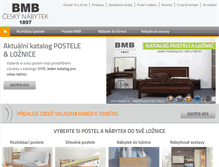 Tablet Screenshot of bmb.cz